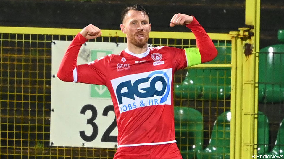 Teddy Chevalier pikte zijn goaltje mee voor KV Kortrijk.