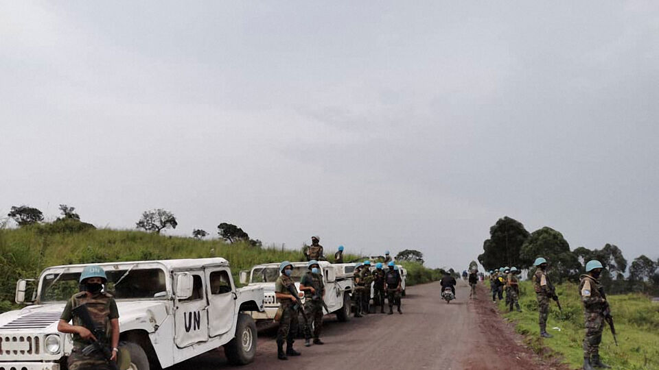 archieffoto MONUSCO blauwhelmen Oost-Congo