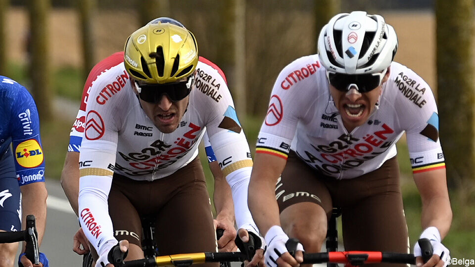 Van Avermaet en Naesen rijden de Tour voor het eerst als ploegmaten.
