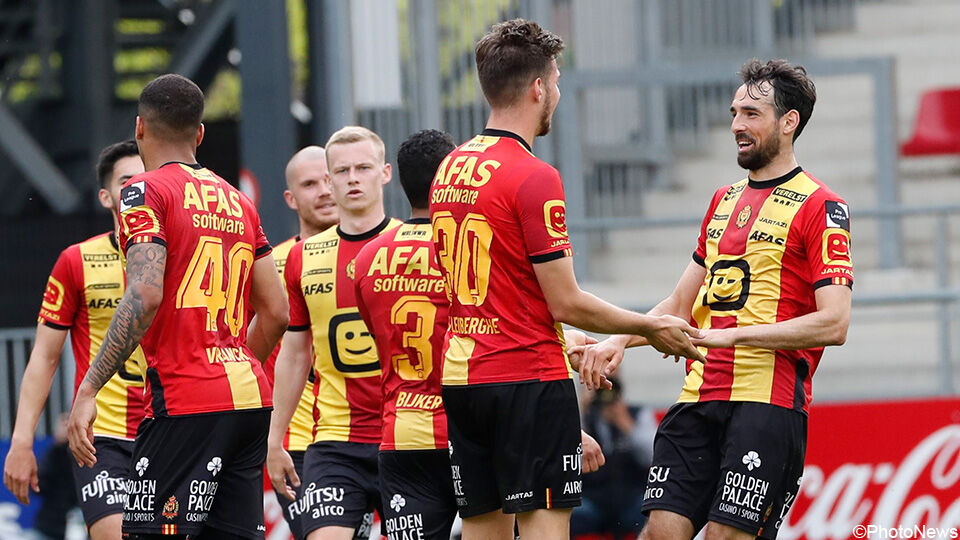 KV Mechelen en Oostende verzorgden het spektakel.