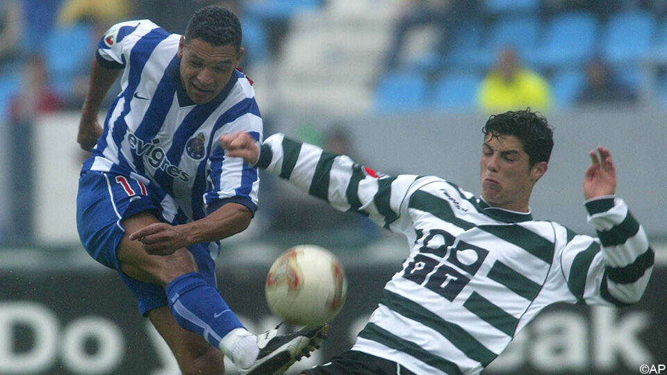 Derlei Silva en Cristiano Ronaldo