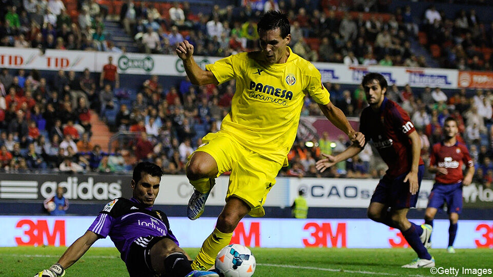 Jérémy Perbet verdedigde de kleuren van Villarreal in 2013 en 2014.
