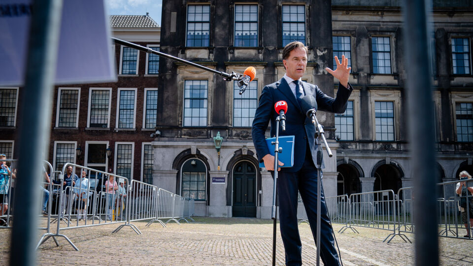 Nederlandse premier Mark Rutte