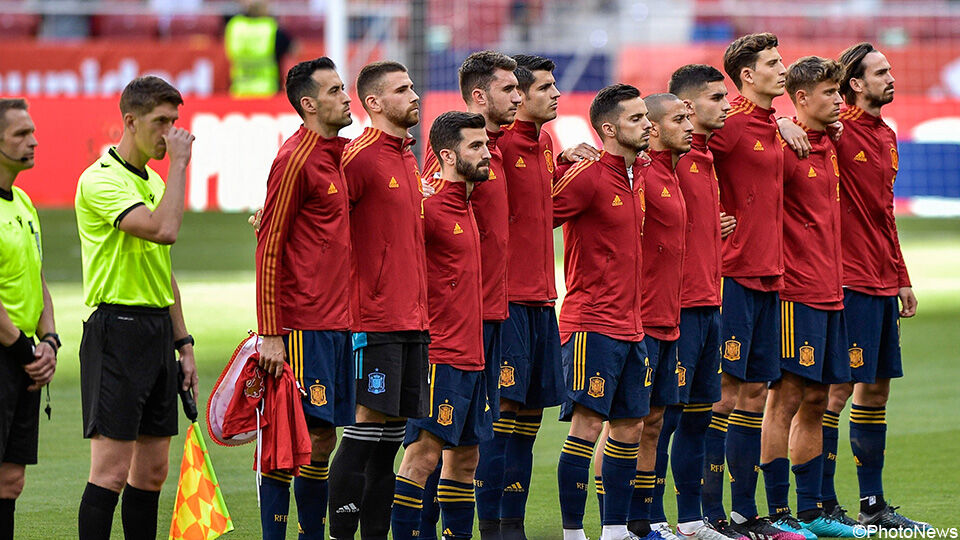 Spanje komt volgende week maandag voor het eerst in actie op het EK.