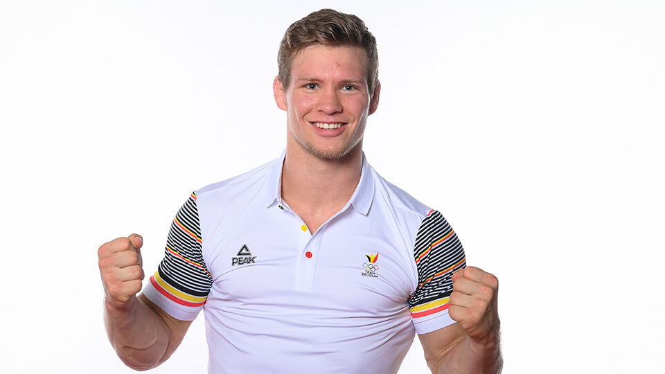 Hij is een van de voornaamste medaillekandidaten van de Belgische ploeg.