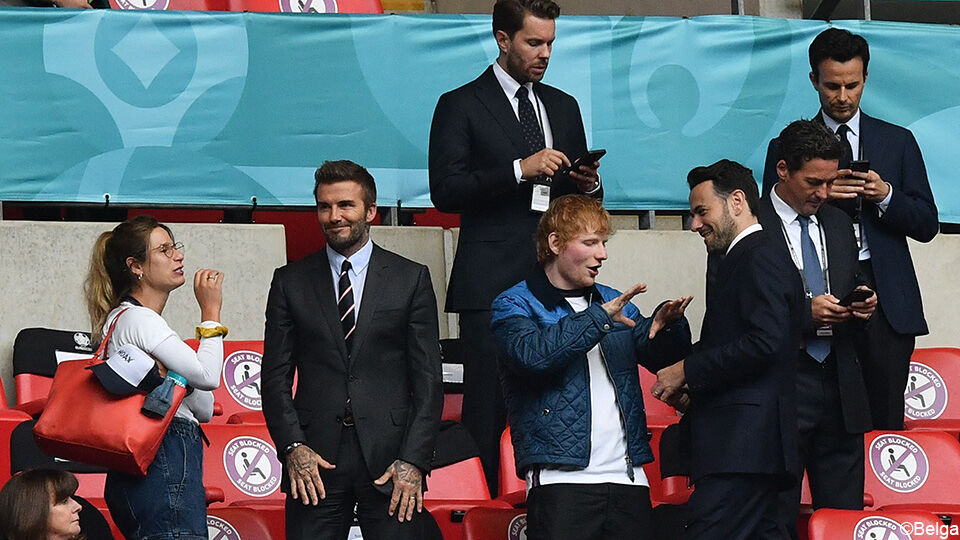 David Beckham en Ed Sheeran