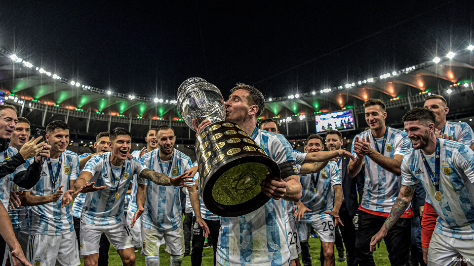 Argentinië won de Copa America ten koste van gastland Brazilië.