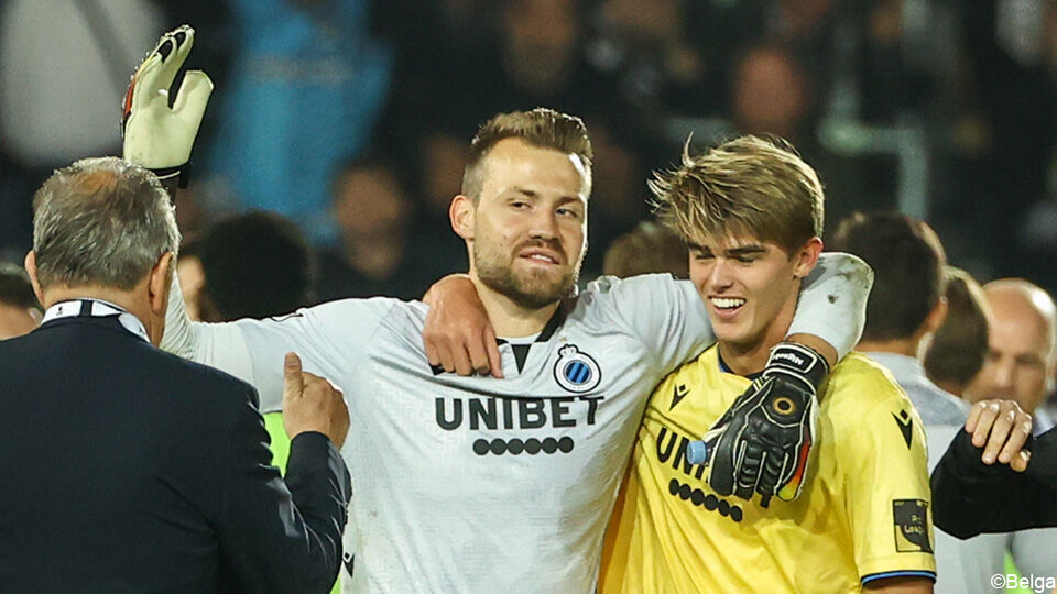 Mignolet en De Ketelaere waren de matchwinnaars voor Club Brugge. 