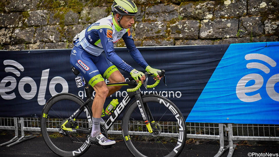 Quinten Hermans was dit jaar ook te zien in de Giro.