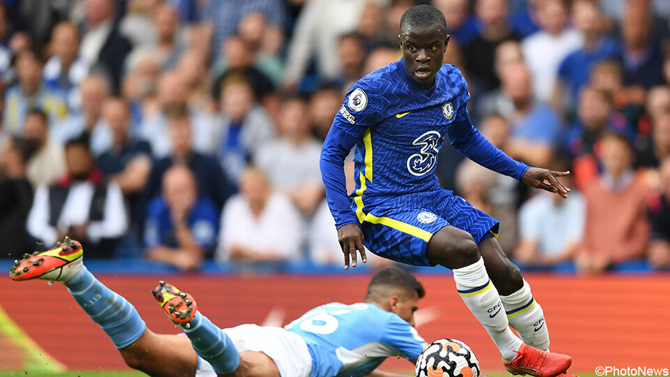 N'Golo Kanté kwam dit weekend nog in actie tegen Manchester City.