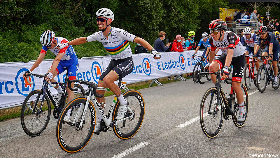 Julian Alaphilippe is enkel nog in de Ronde van Lombardije te bewonderen.