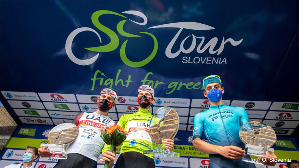 Tadej Pogacar won voor eigen volk de Ronde van Slovenië.