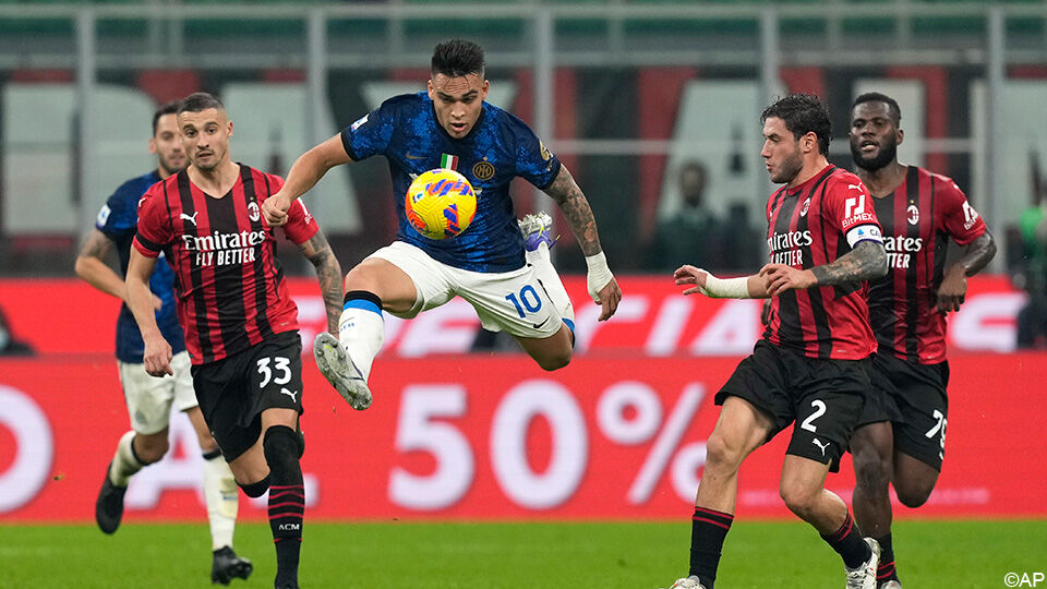 Milan en Inter hielden elkaar in balans.