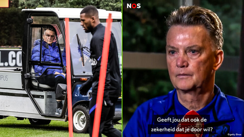 Louis van Gaal moet Nederland morgen vanuit zijn rolstoel naar het WK loodsen.
