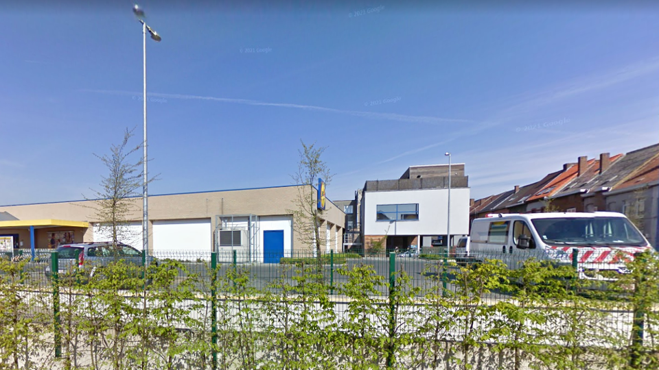 Het pand in kwestie, een voormalige Lidl.
