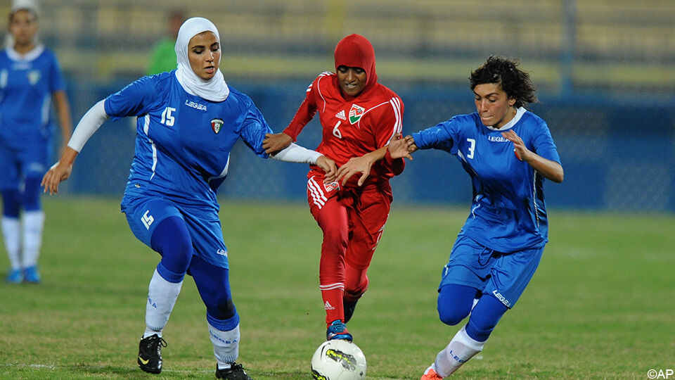 Vrouwenvoetbal in het Midden-Oosten