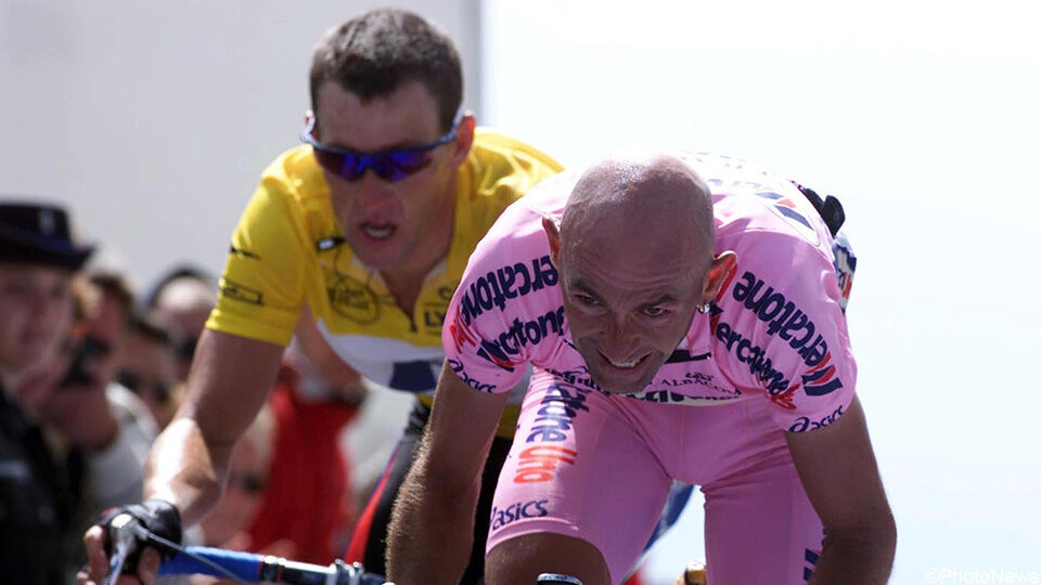 Lance Armstrong en Marco Pantani