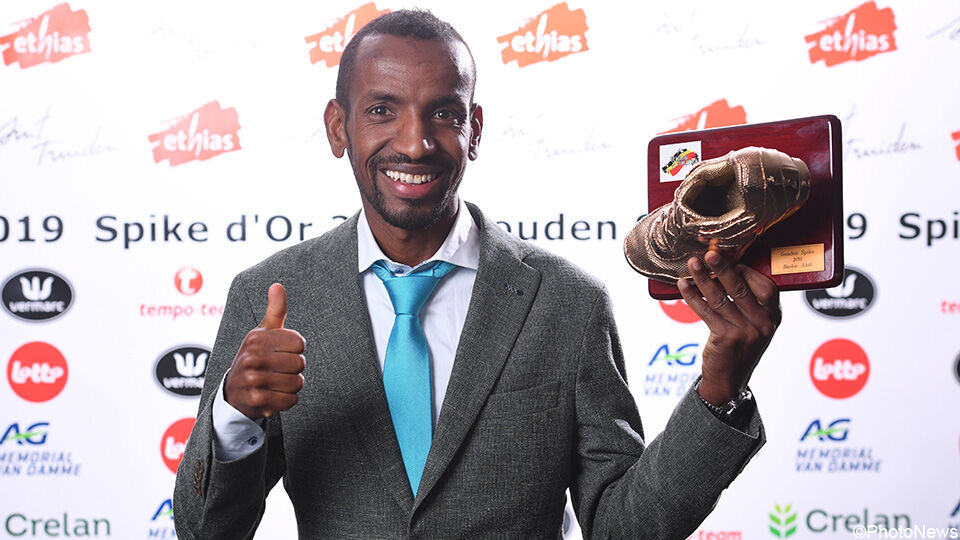Bashi Abdi won in 2019 de laatste editie van de Gouden Spike en is ook nu de topfavoriet bij de mannen.