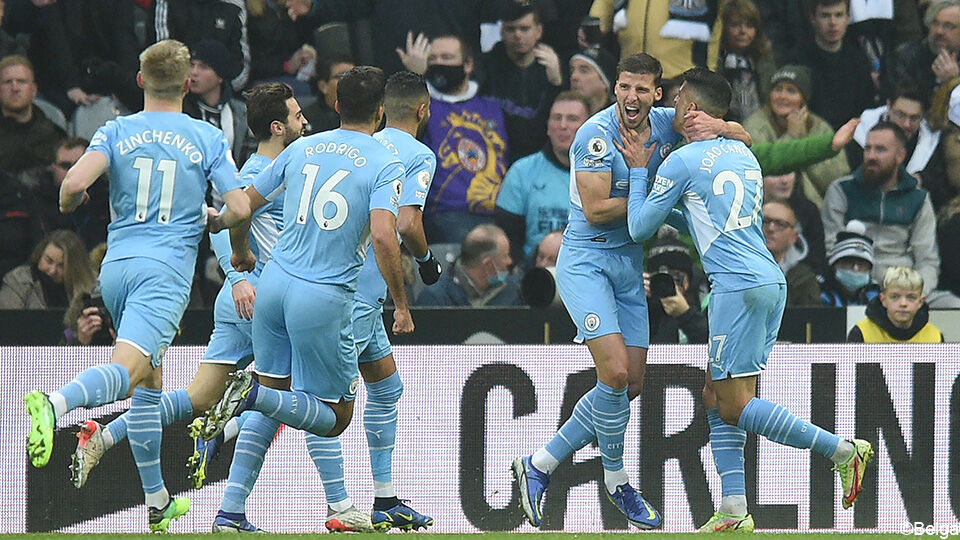 De match van Manchester City was 1 van de 4 duels die afgelopen weekend doorgingen in de Premier League.