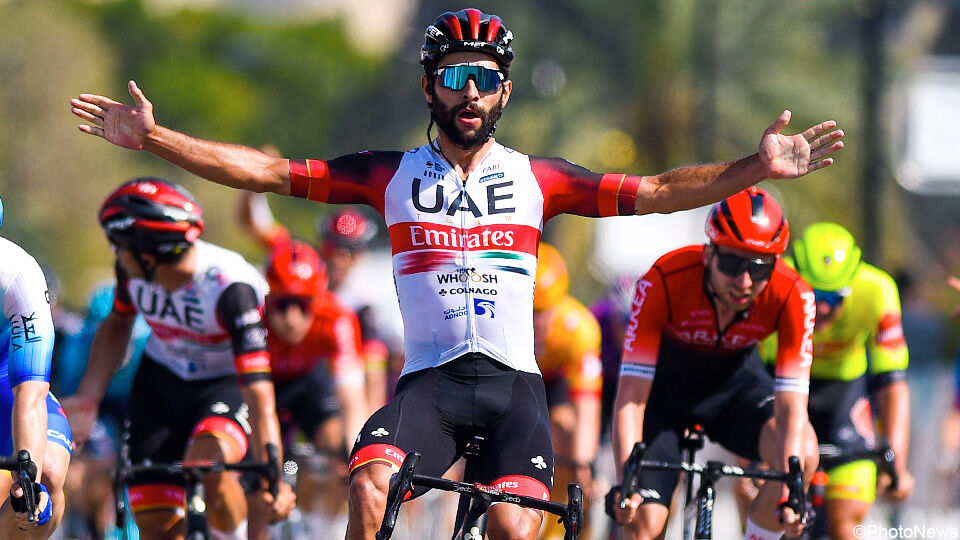 Fernando Gaviria won twee ritten in de Ronde van Oman.