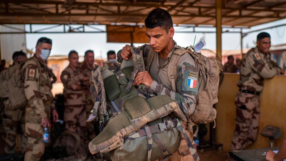 Archieffoto: Franse militairen in Mali.