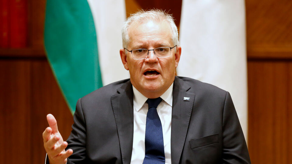 Premier Scott Morrison.