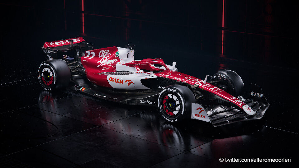 De F1-bolide van Alfa Romeo wordt aangedreven door een nieuwe Ferrari-motor.