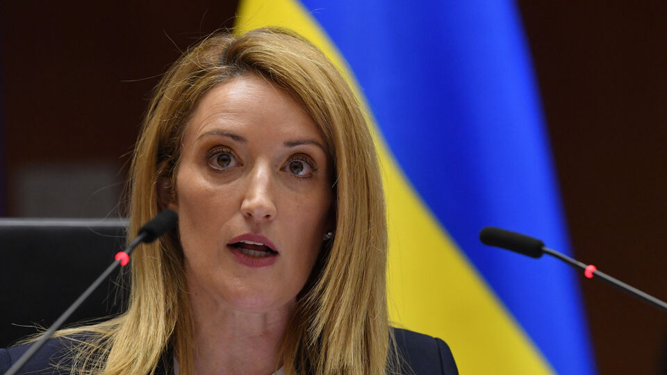 EU-parlementsvoorzitter Roberta Metsola