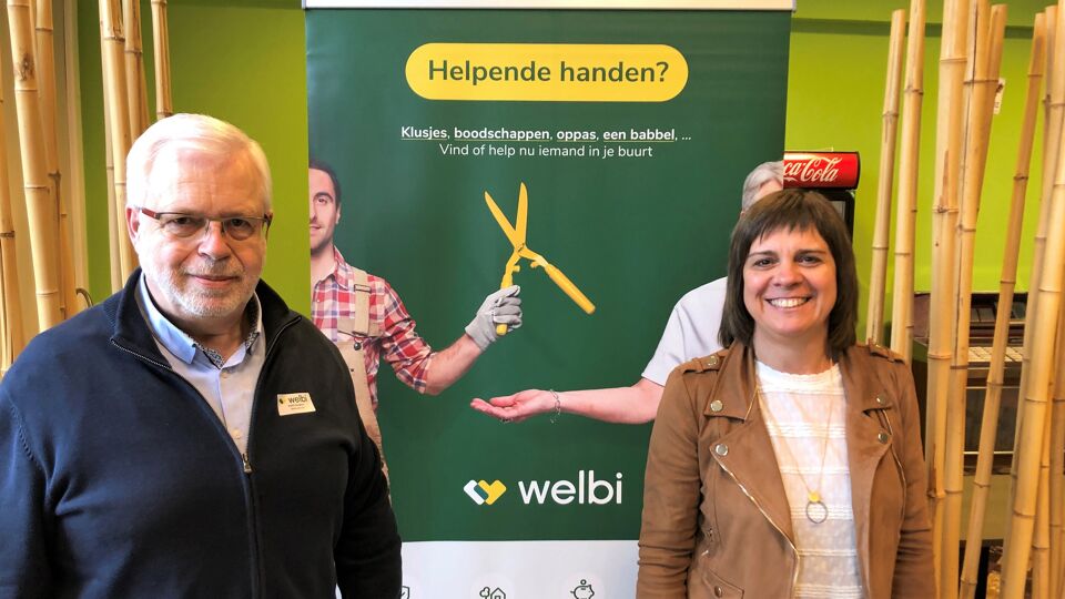 Aanvrager André Schepens en aanbieder Indra Van Hulle