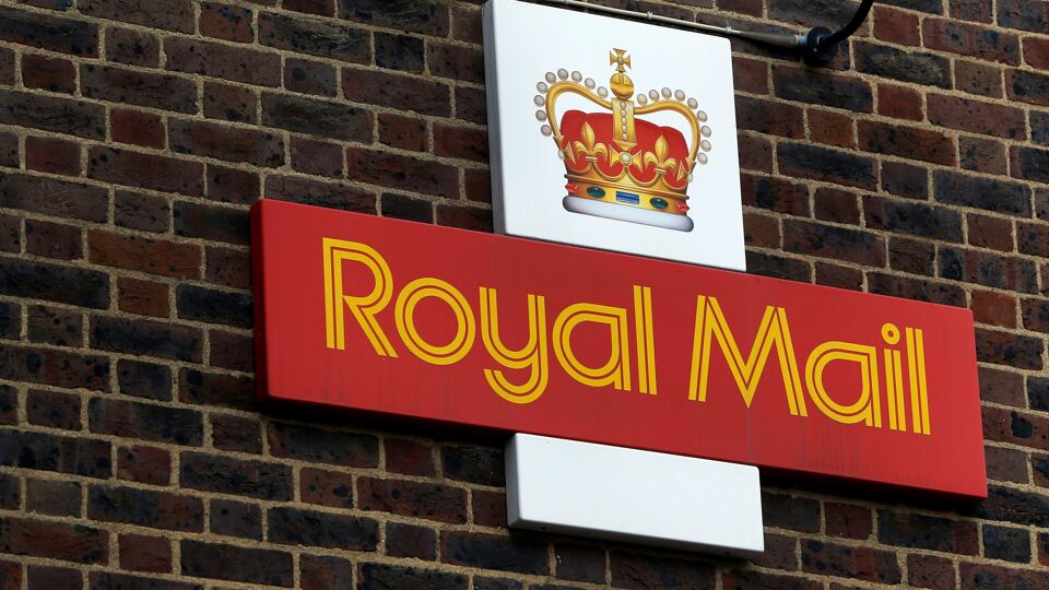 Een Royal Mail Post Office in Londen 