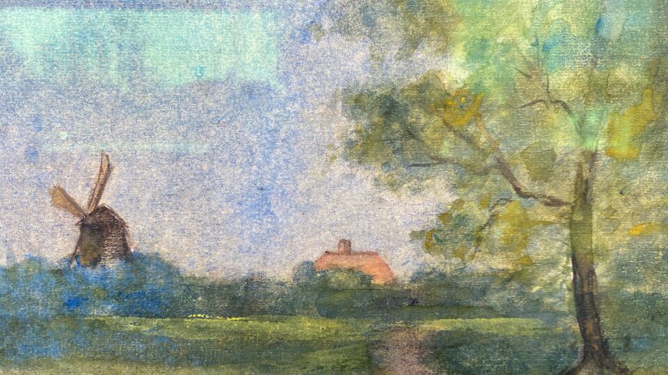 Twee werken Van Gogh geveild voor 350.000 euro in Sint-Martens-Latem | VRT  NWS: nieuws