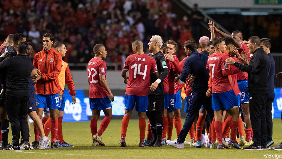 Costa Rica won met 2-0 van de Verenigde Staten.