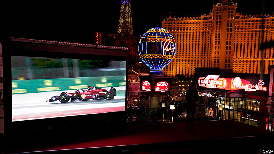Las Vegas is in 2023 het decor voor een avondrace in de Formule 1.