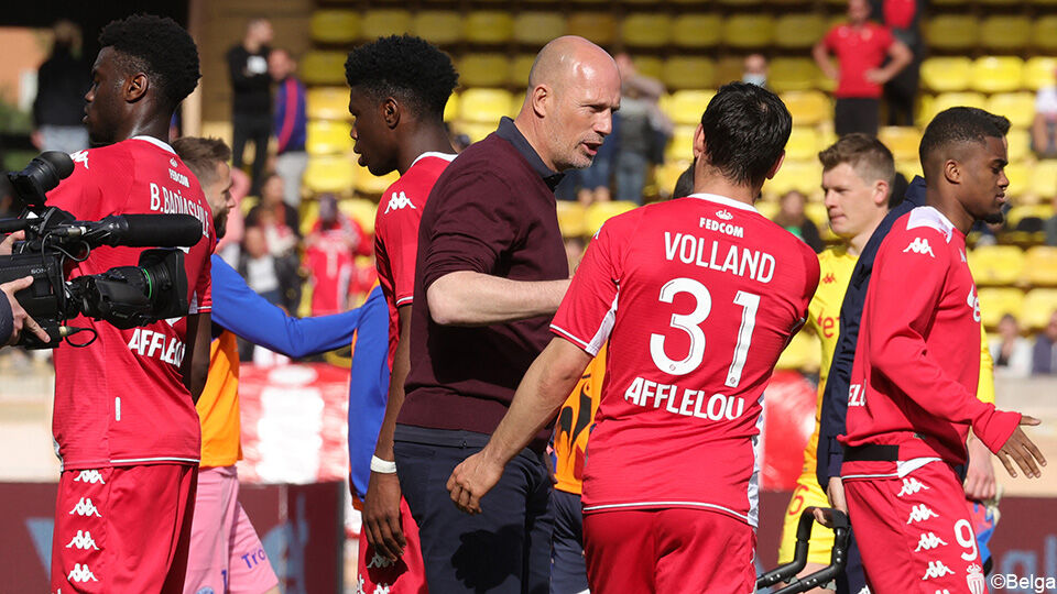 Philippe Clement is de coach van AS Monaco.