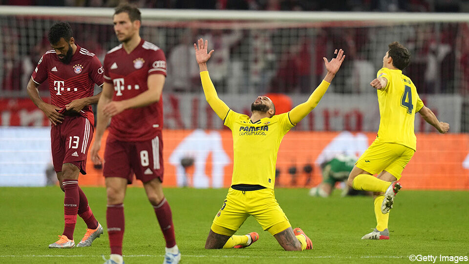 Villarreal schakelde Bayern uit in de kwartfinales.