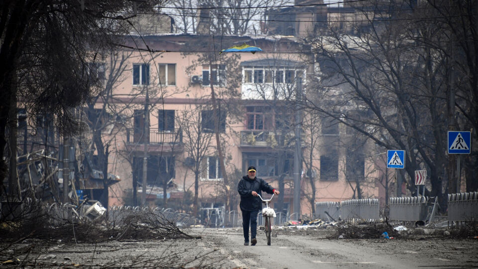 Foto uit de Donbas, eerder deze week.