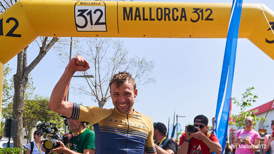 Olivier Godfroid won dit jaar de Granfondo Mallorca 312.