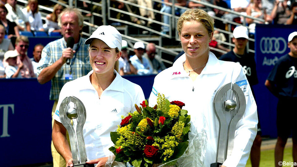 Justine Henin en Kim Clijsters
