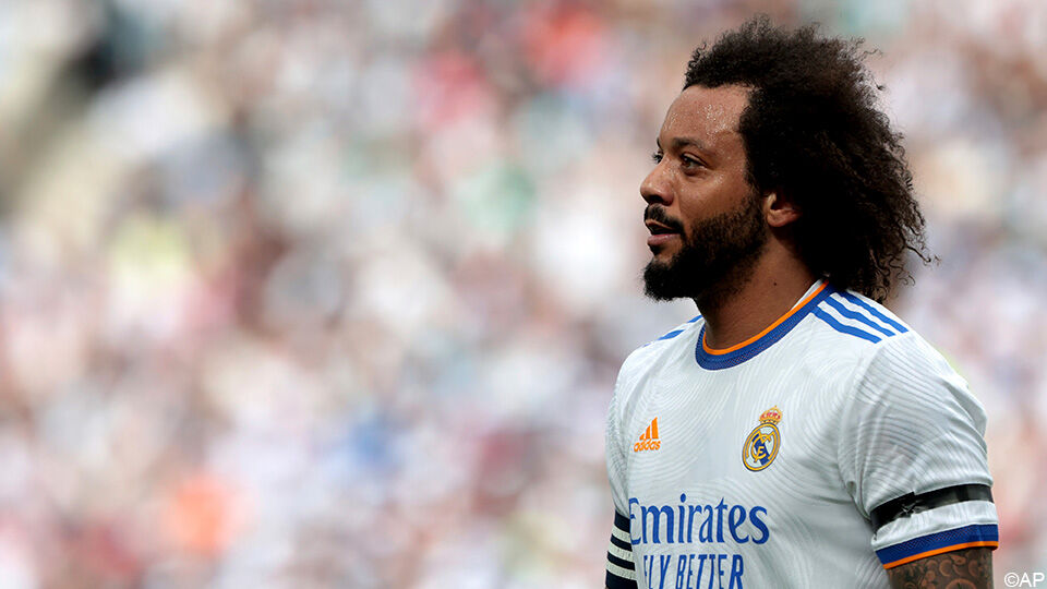 Marcelo heeft voor het laatst in een shirt van Real Madrid in Bernabéu gespeeld. 