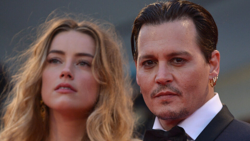Heard en Depp in betere tijden samen. 