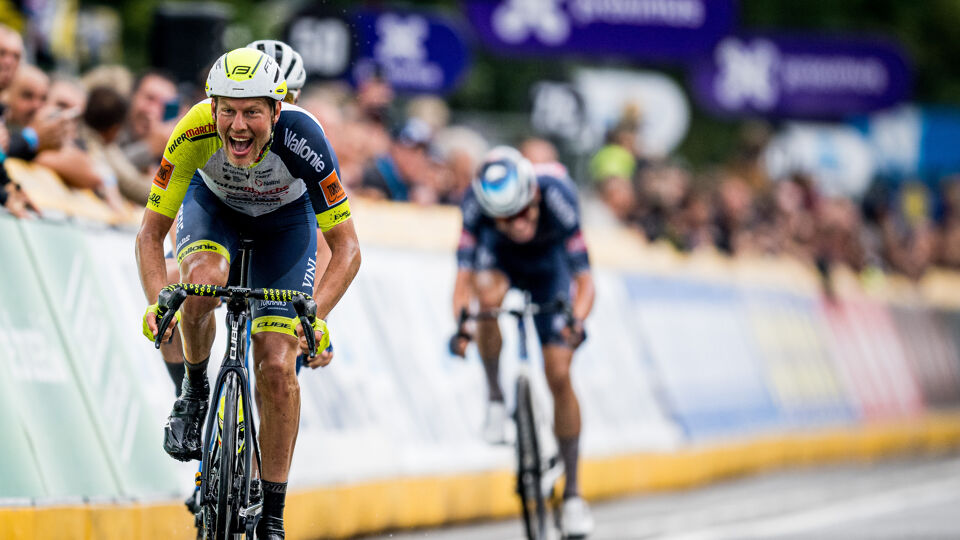 Taco van der Hoorn won 2 jaar geleden de Brussels Cycling Classic.