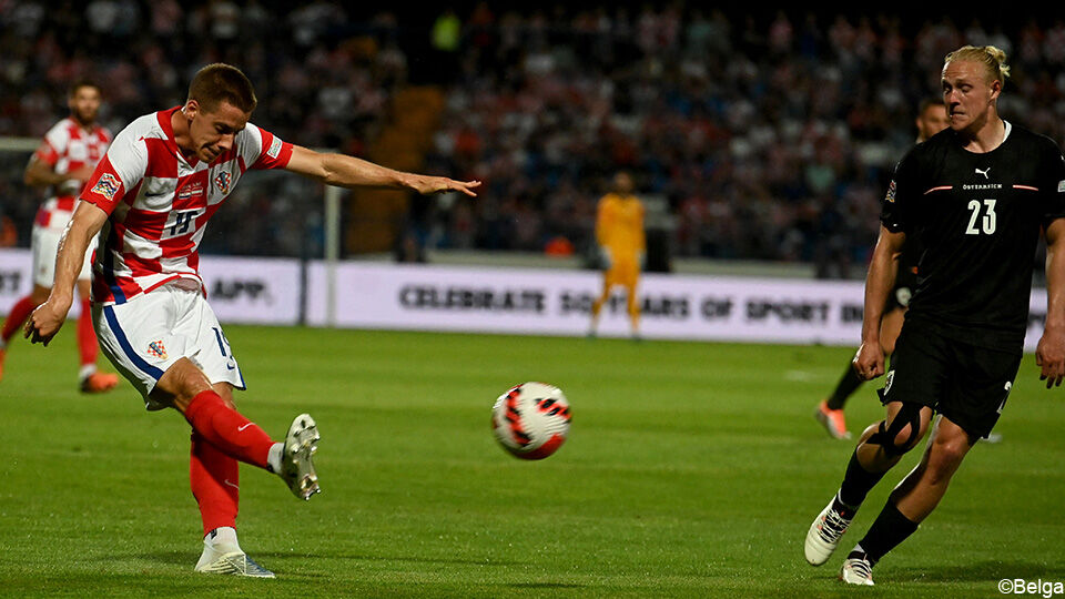 Mario Pasalitsj schonk Kroatië zijn eerste driepunter in deze Nations League-campagne.