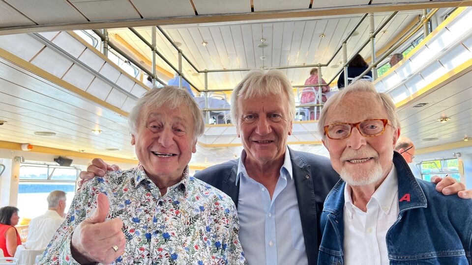 Strangers John, Nest en Alex op de Flandria