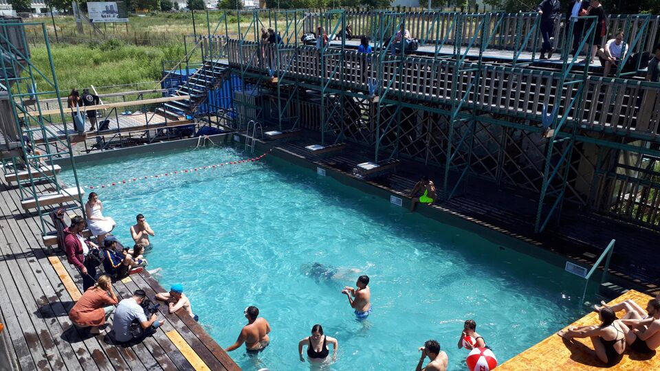 Flow, la seule piscine de plein air à Bruxelles, ouvre ses portes le 5  juillet