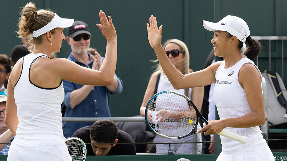 Het duo is het eerste reekshoofd in Wimbledon.