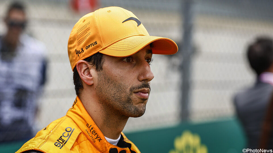 Daniel Ricciardo holt bij McLaren vooral achter de feiten aan.