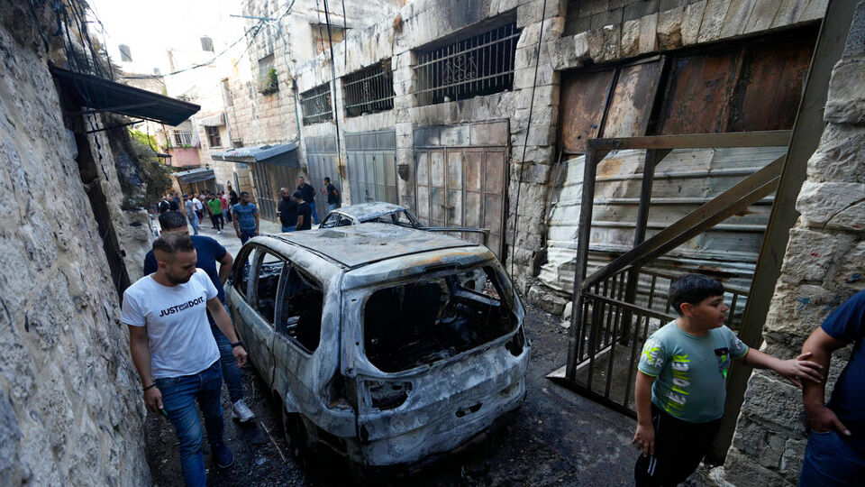 Schade aan auto na vuurgevecht op Westelijke Jordaanoever 