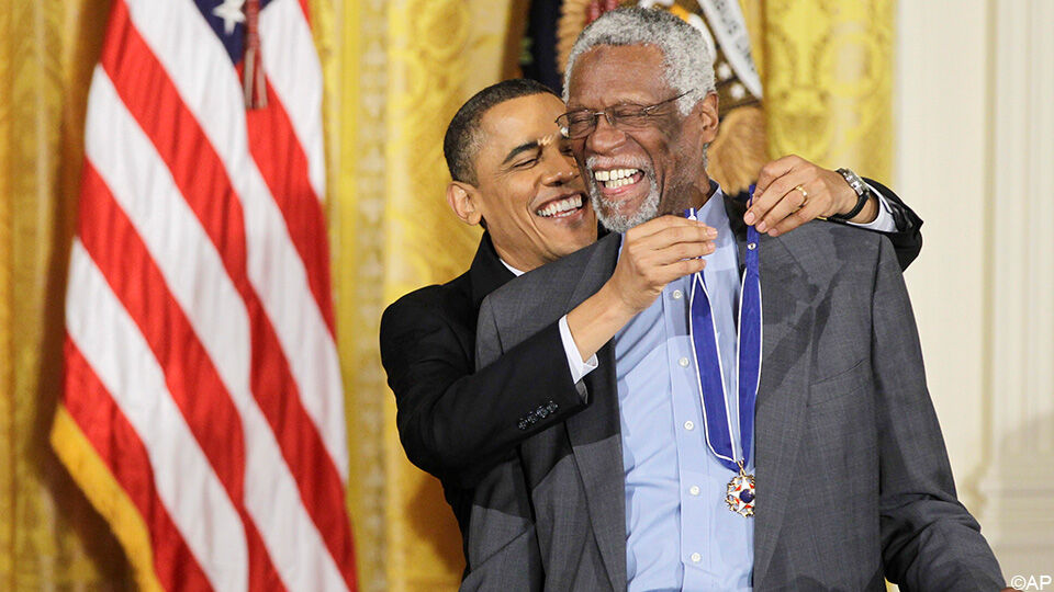 Bill Russell kreeg in 2010 van toenmalig president Barack Obama de "Medal of Freedom".