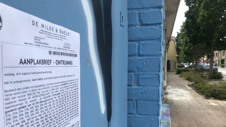 foto VRT NWS - Bernadettewijk in Gent 