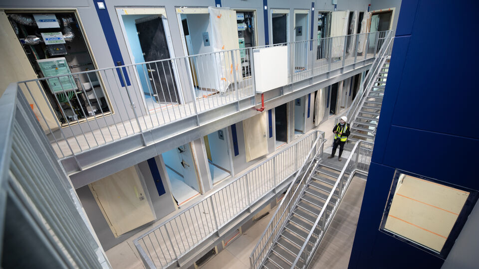 Zo ziet de gevangenis van Haren eruit